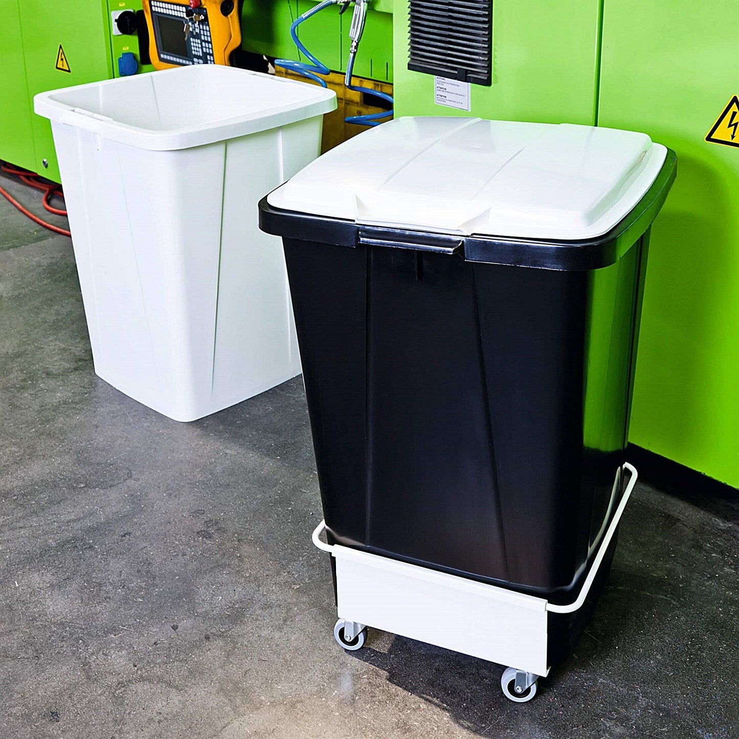 Durable Durabin Square Recycling Bin Lid, Food & Freezer Safe, 90 Litre, Grey Easy2Order : 1800475050