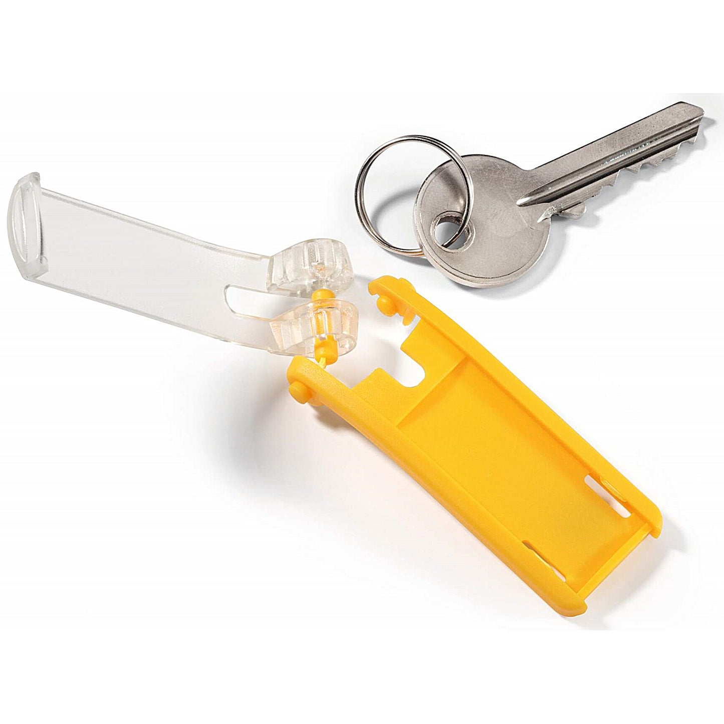 Durable Key Clip, Assorted, Pack of 6