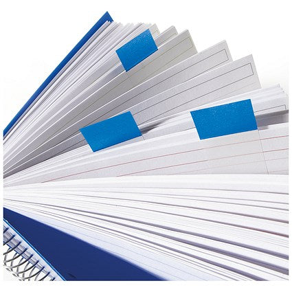 Post-it Index Flags, 25 x 43mm, Blue, Pack of 12(600 Flags in total)