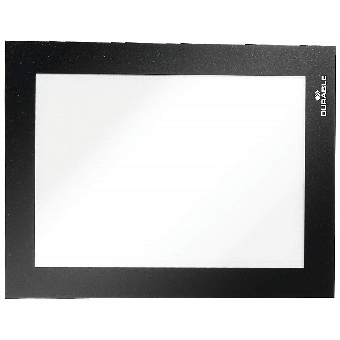 Durable Duraframe Magnetic Document Signage Frame for Metal, A6, Black, Pack of 5