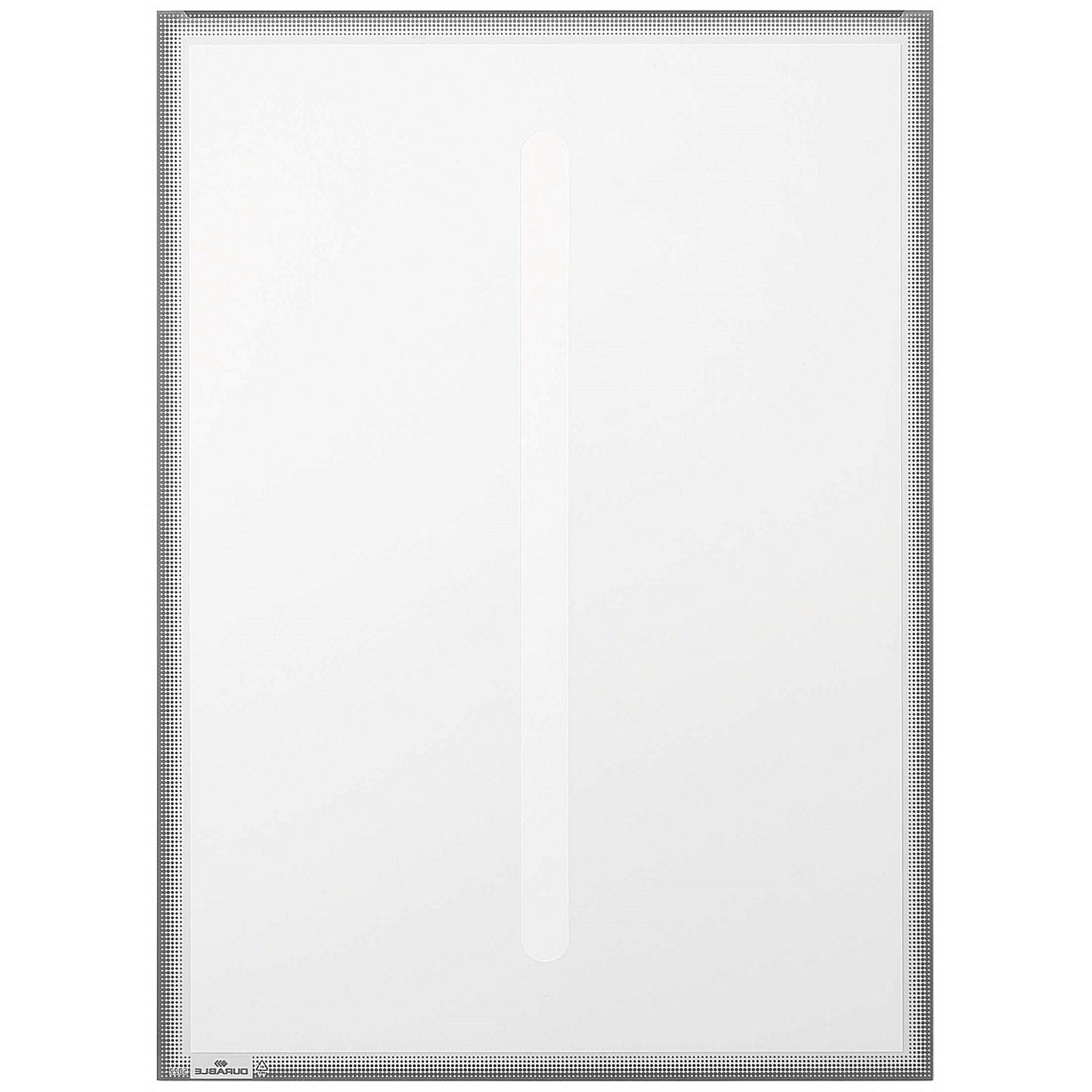 Durable Static Cling UV Info Pocket Signage for Glass, A3, Grey