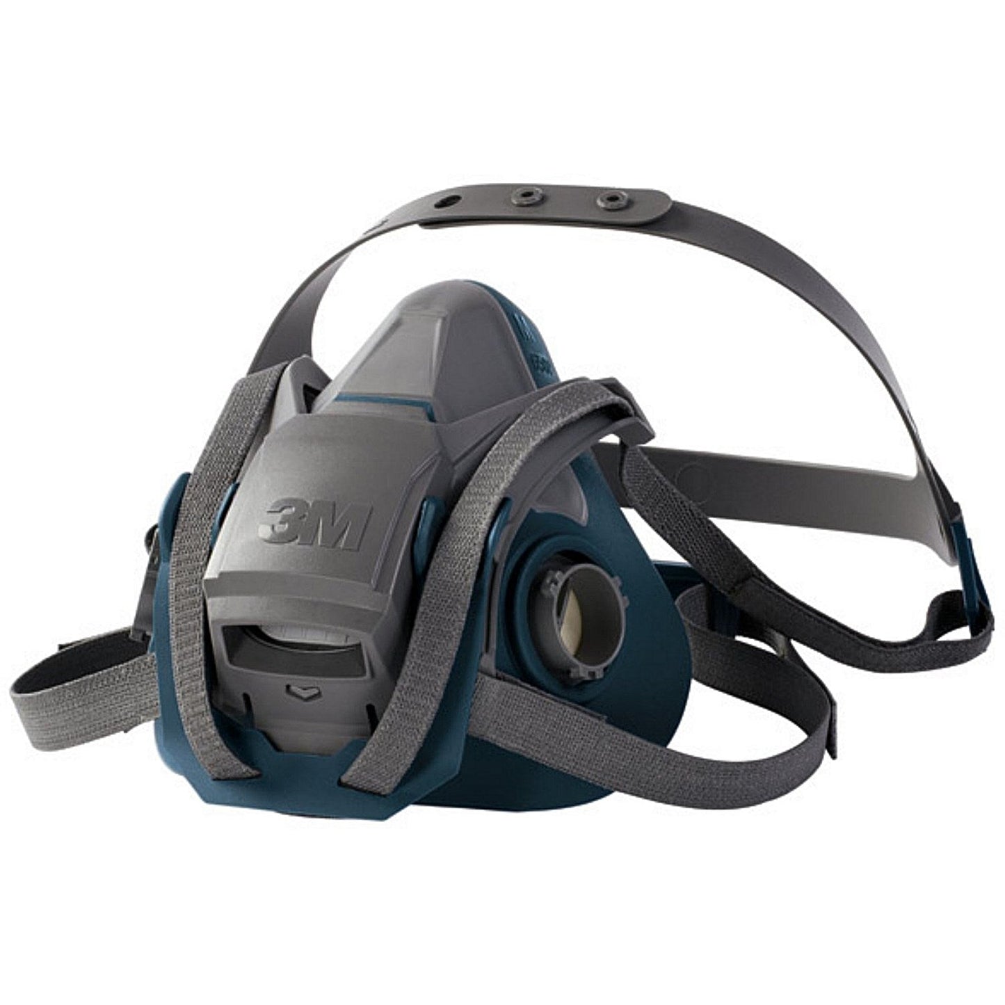 3M 6501Ql Reusable Half Mask, Grey & Blue, Medium Easy2Order : 6502QL