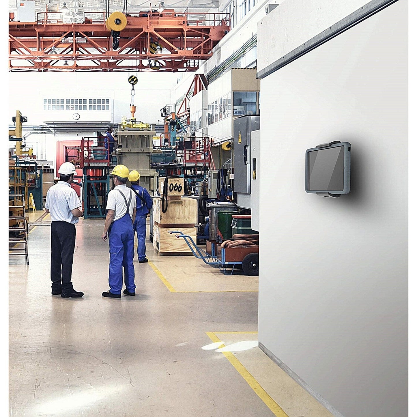 Durable Universal Aluminium 360 Tablet Holder iPad Wall Mount, XL for Cases Easy2Order : 893823