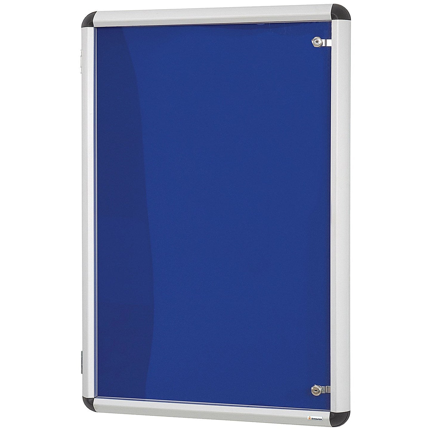 Announce Internal Lockable Display Case, 900x600mm, Blue Easy2Order : AA01830