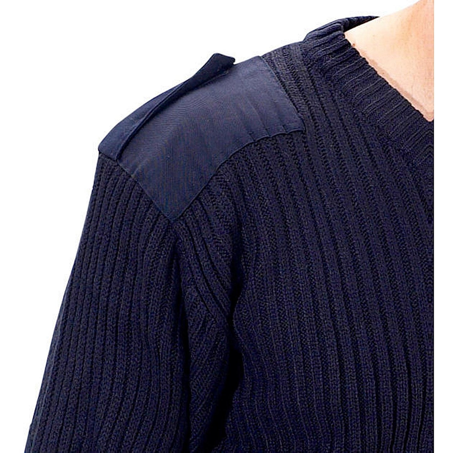 Beeswift Acrylic Mod V-Neck Sweater, Navy Blue, 2XL Easy2Order : AMODVNXXL