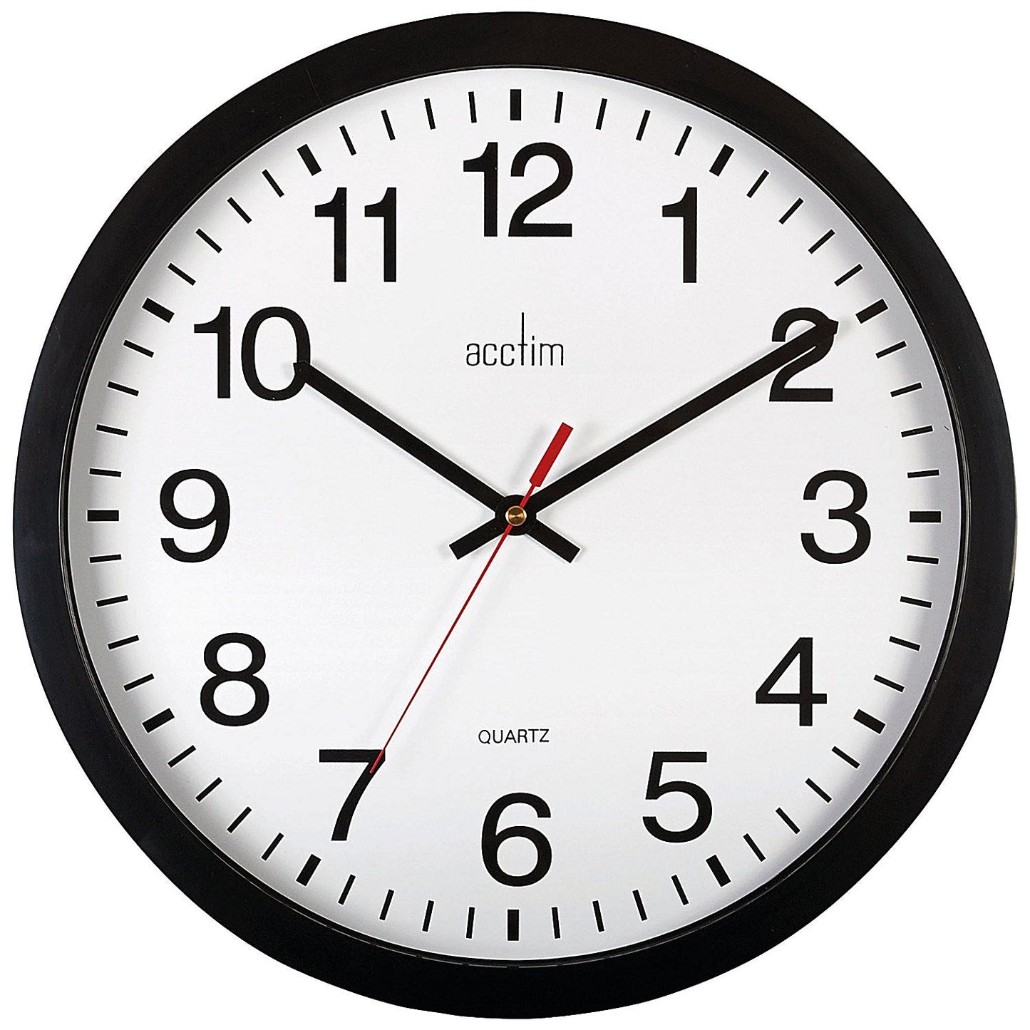 Acctim Controller 368mm Black Wall Clock Easy2Order : ANG33704