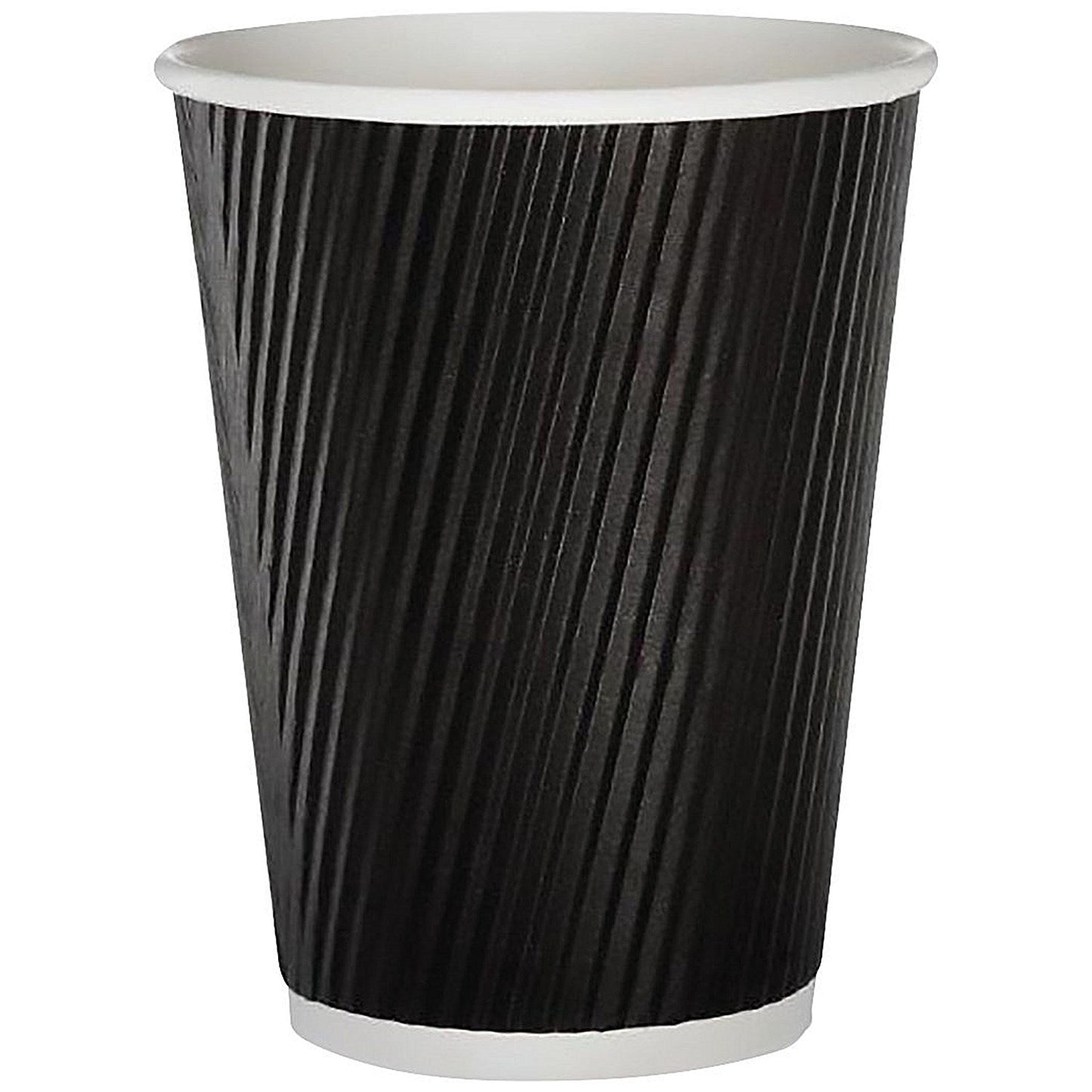 350ml Black Ripple Cup, Pack of 500 Easy2Order : AS30034