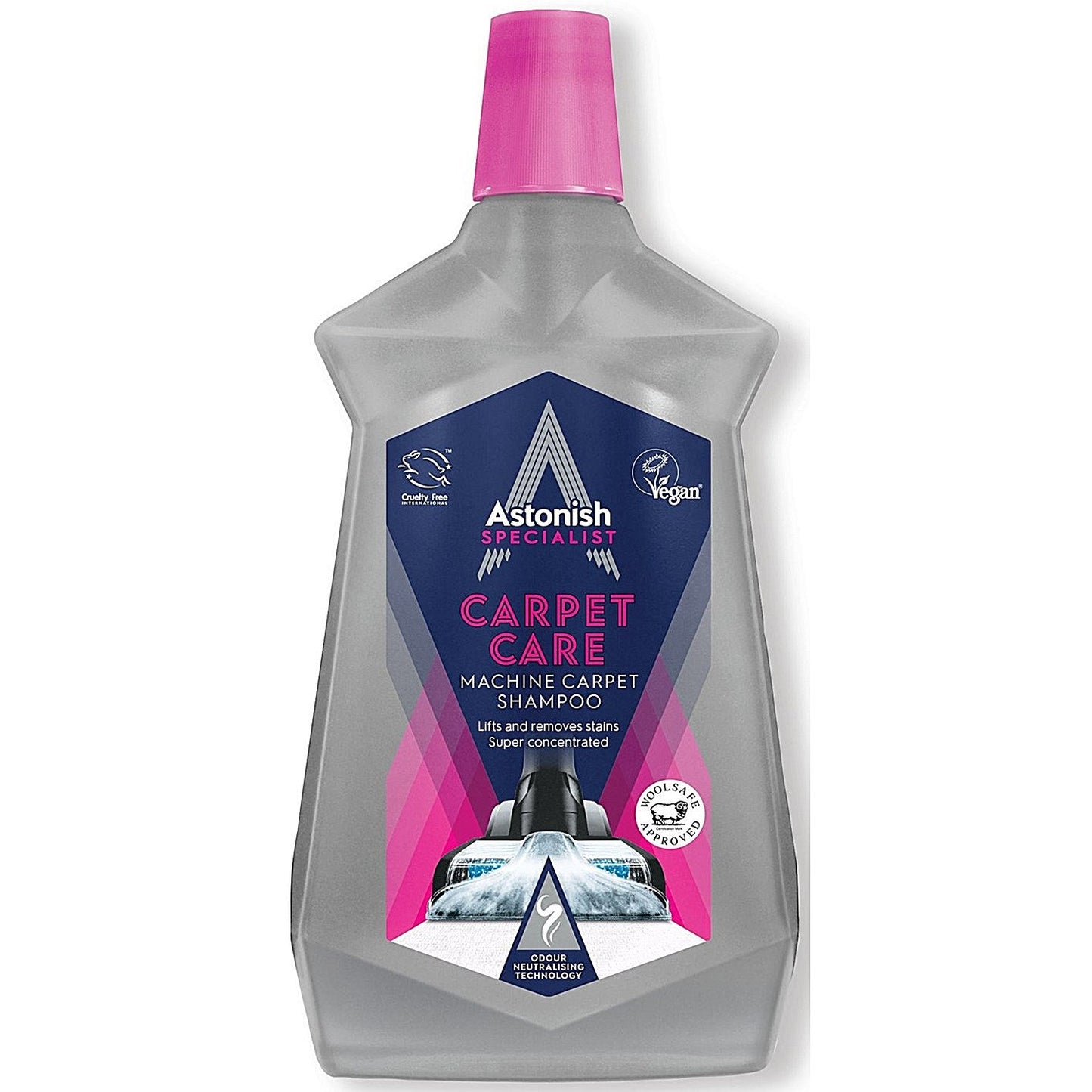 Astonish Specialist Carpet Care Machine Carpet Shampoo 1 Litre (Pack of 12) Easy2Order : AST21202