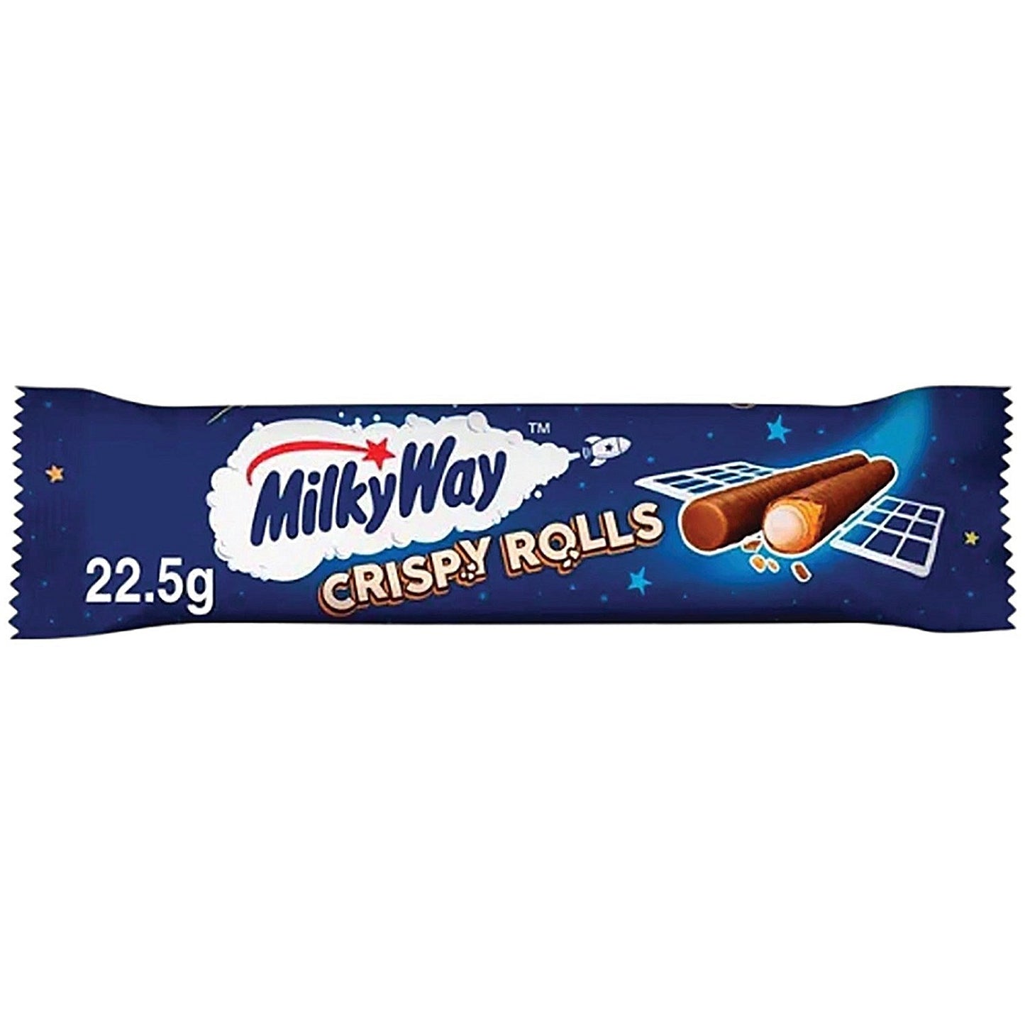Milky Way Milk Chocolate Crispy Rolls, 22.5g, Pack of 24 Easy2Order : AU01378