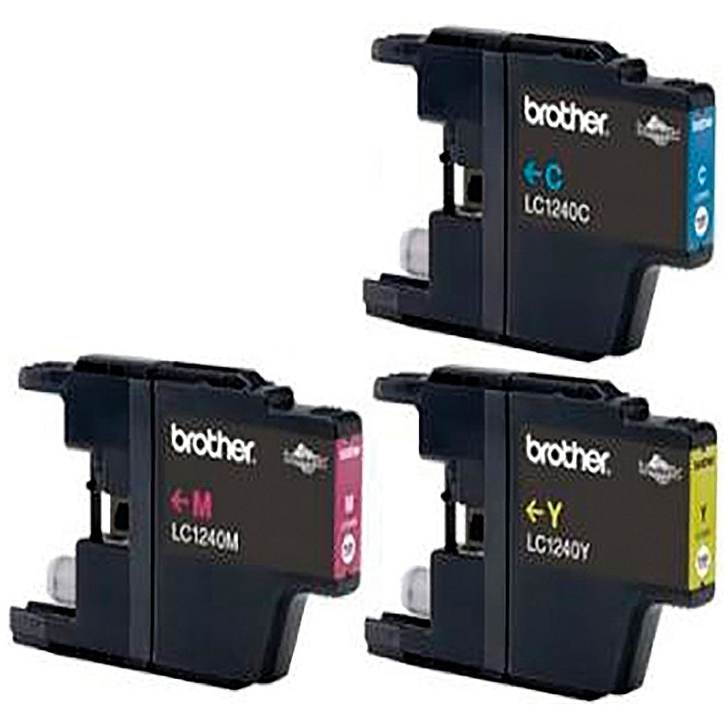 Brother LC1240RBWBP Inkjet Cartridge Rainbow Pack - Cyan, Magenta and Yellow (3 Cartridges)
