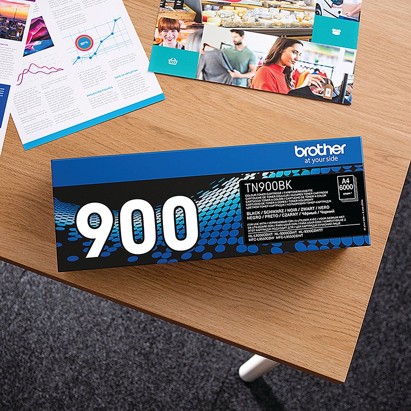 Brother TN900BK Black Super High Yield Laser Toner Cartridge