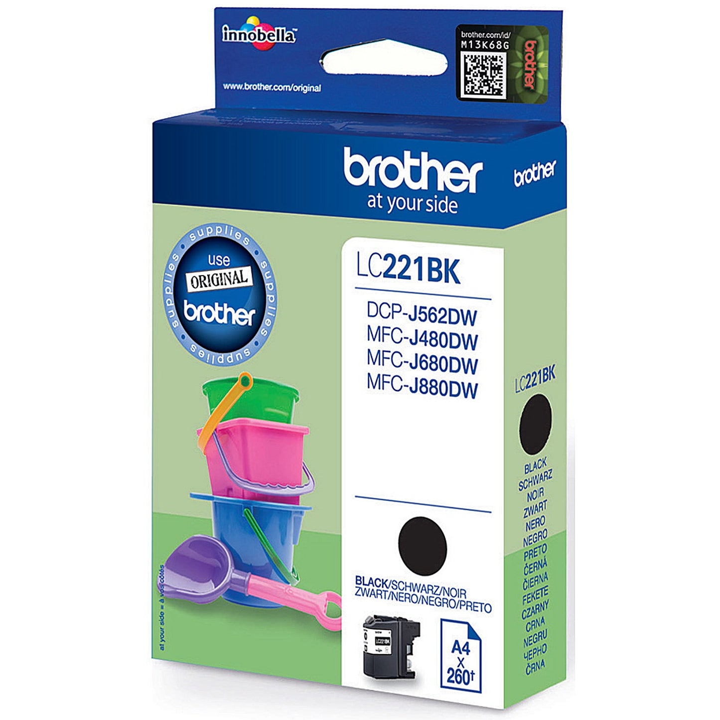 Brother LC221 Black Inkjet Cartridge