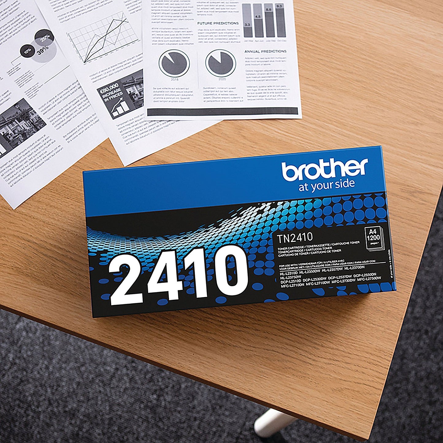Brother TN2410 Black Laser Toner Cartridge