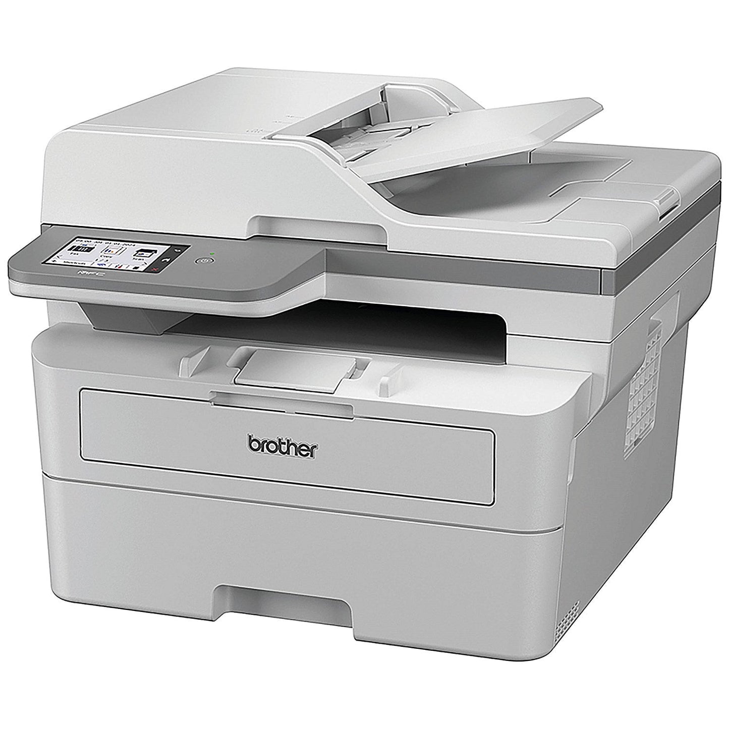 Brother MFC-L2960DW A4 Compact Wireless All-In-One Mono Laser Printer, White Easy2Order : BA83193