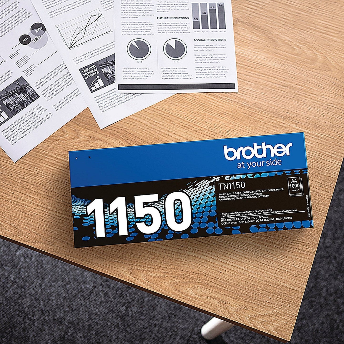 Brother TN-1150 Toner Cartridge Black TN1150 Easy2Order : BA84204