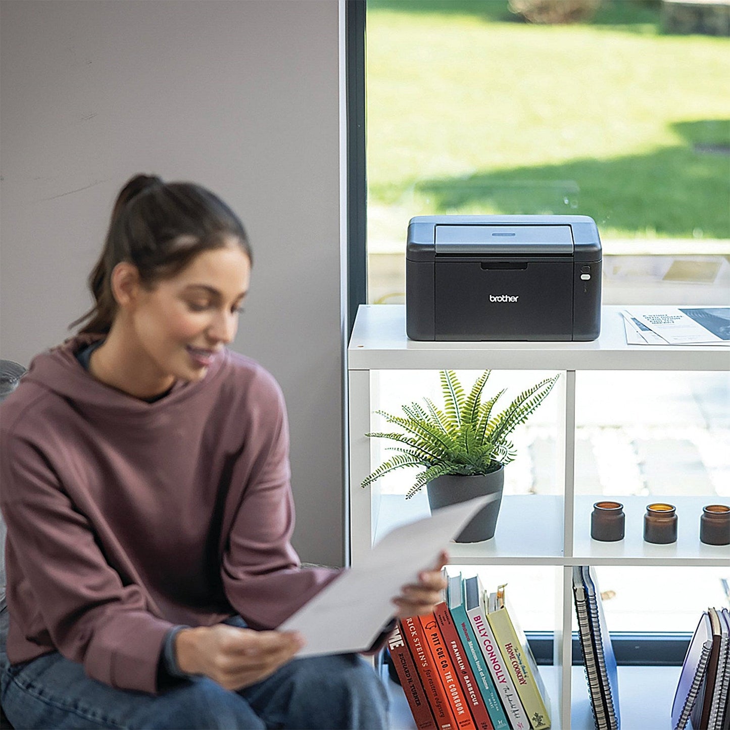 Brother HL-L1240W Compact Wireless Mono Laser Printer, Black Easy2Order : BA84474