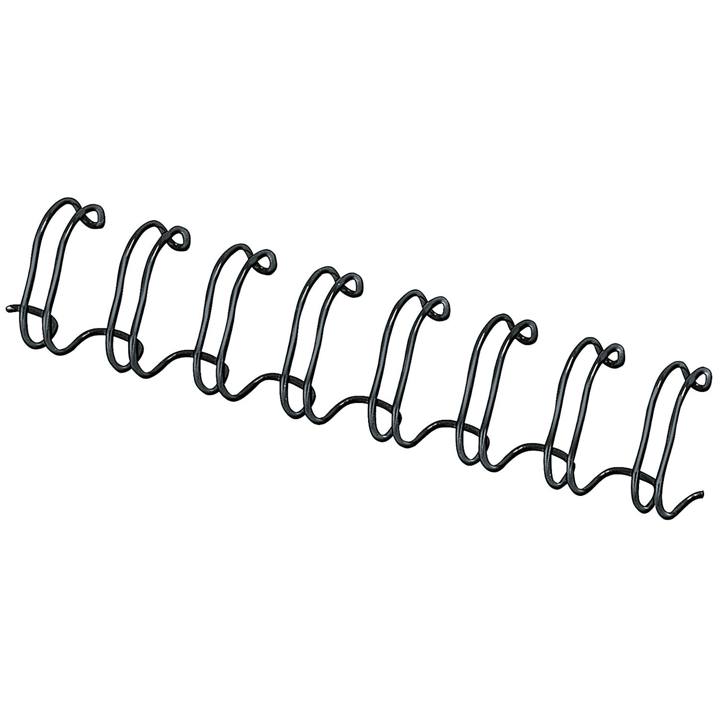 Fellowes Binding Wires, 34 Loop, 10mm, Black, Pack of 100