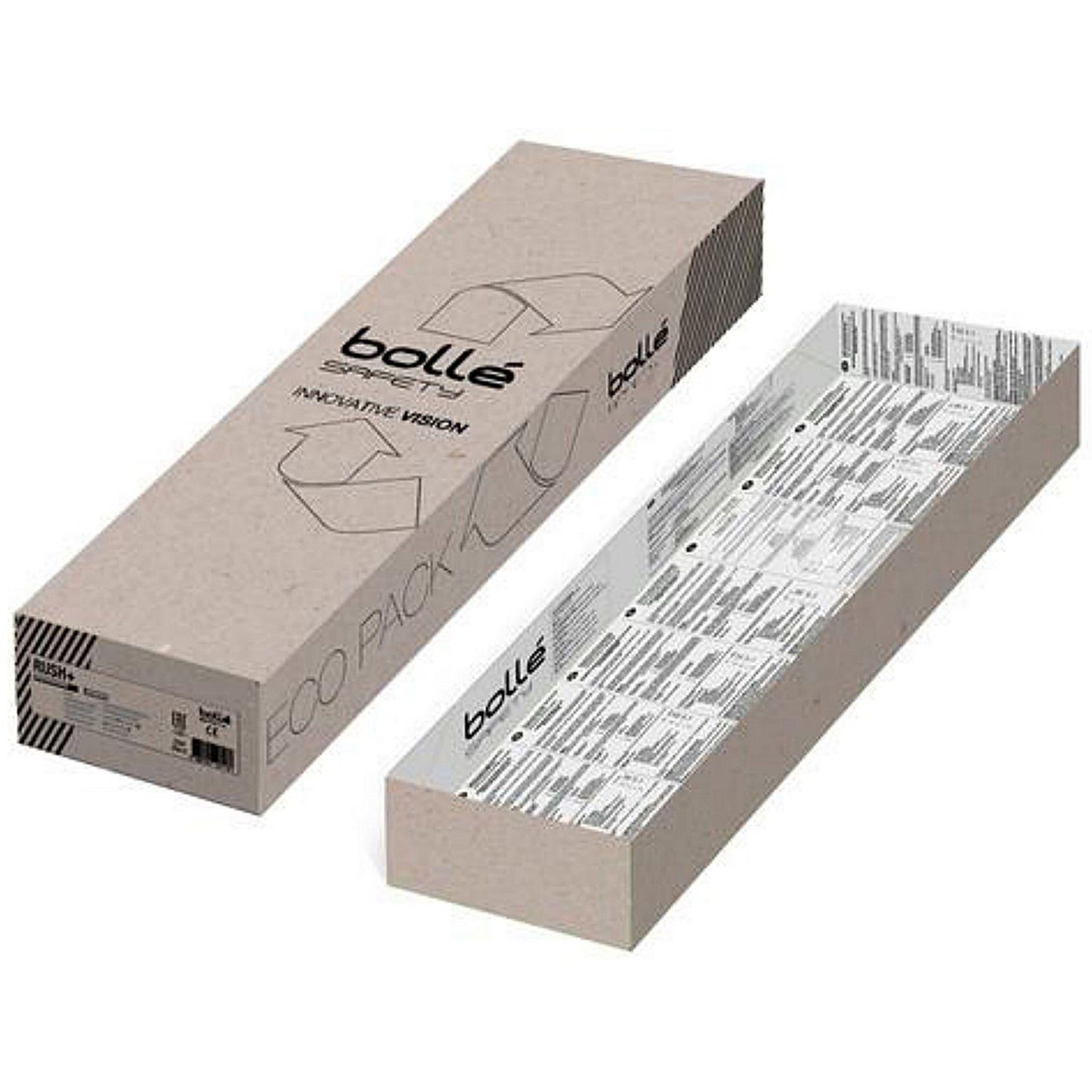 Bolle Safety Rush+ Go Green Platinum Clear (Pack of 20)