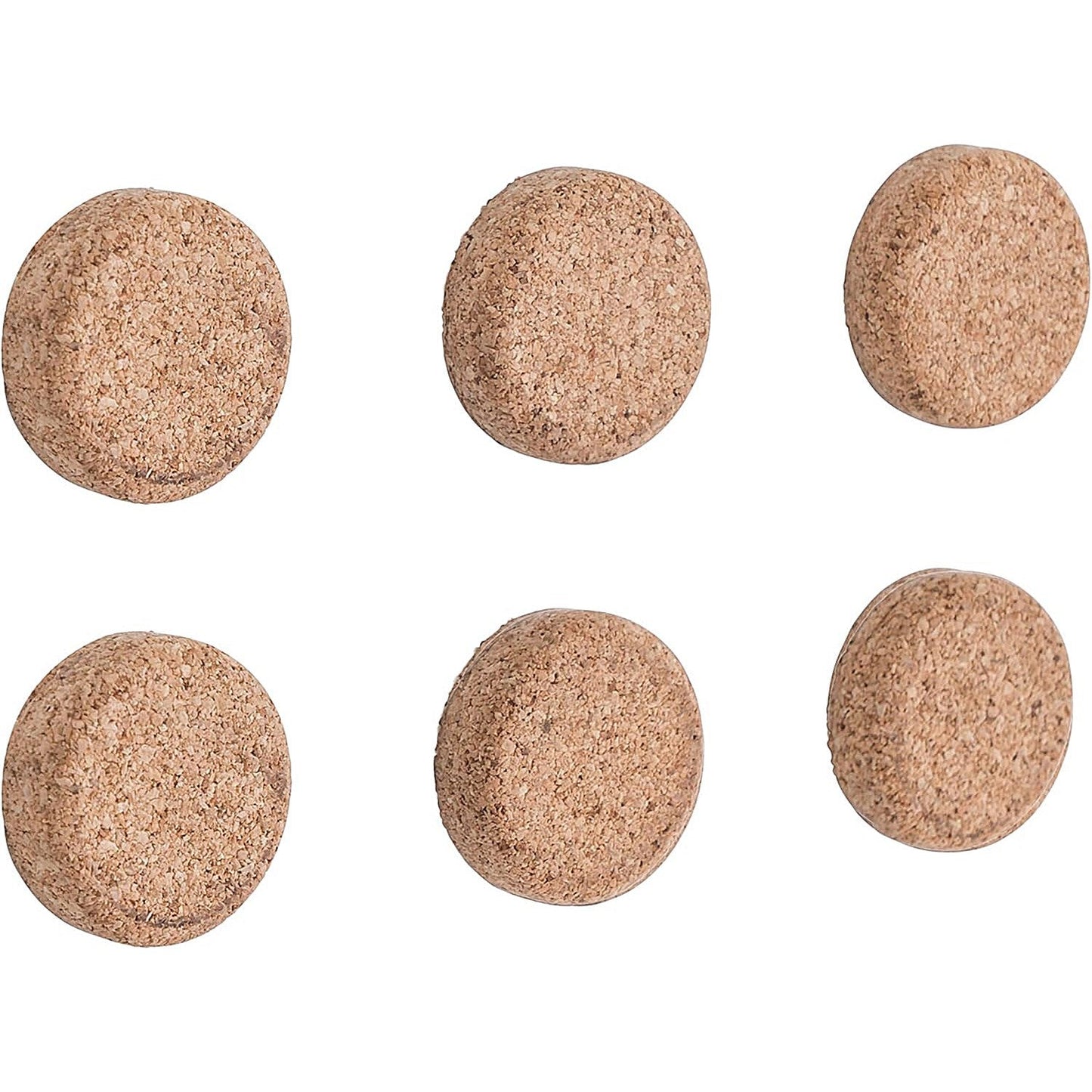 Bi-Office Earth Cork Magnets, Pack of 6 Easy2Order : BQ30362