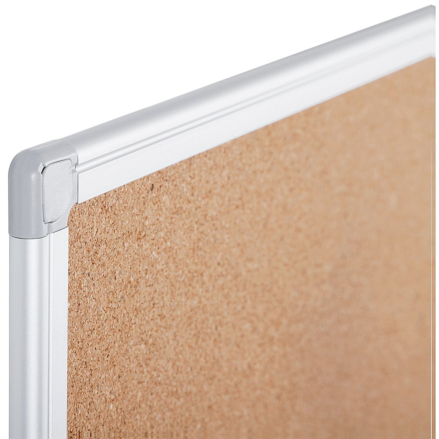 Bi-Office Earth-It Cork Board, 900x600mm, Aluminium Frame