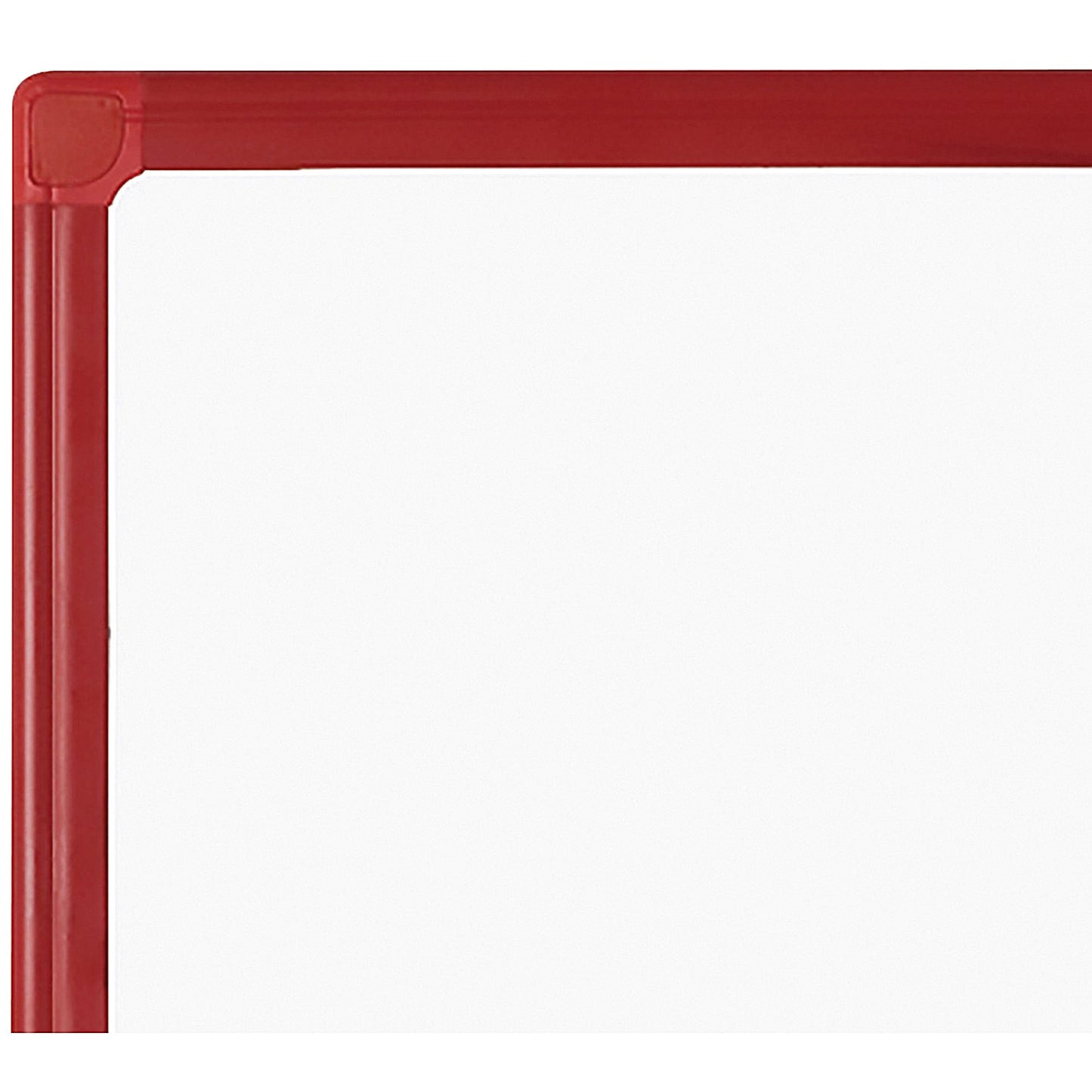 Bi-Office Portable Whiteboard, Red Frame, 210x300mm