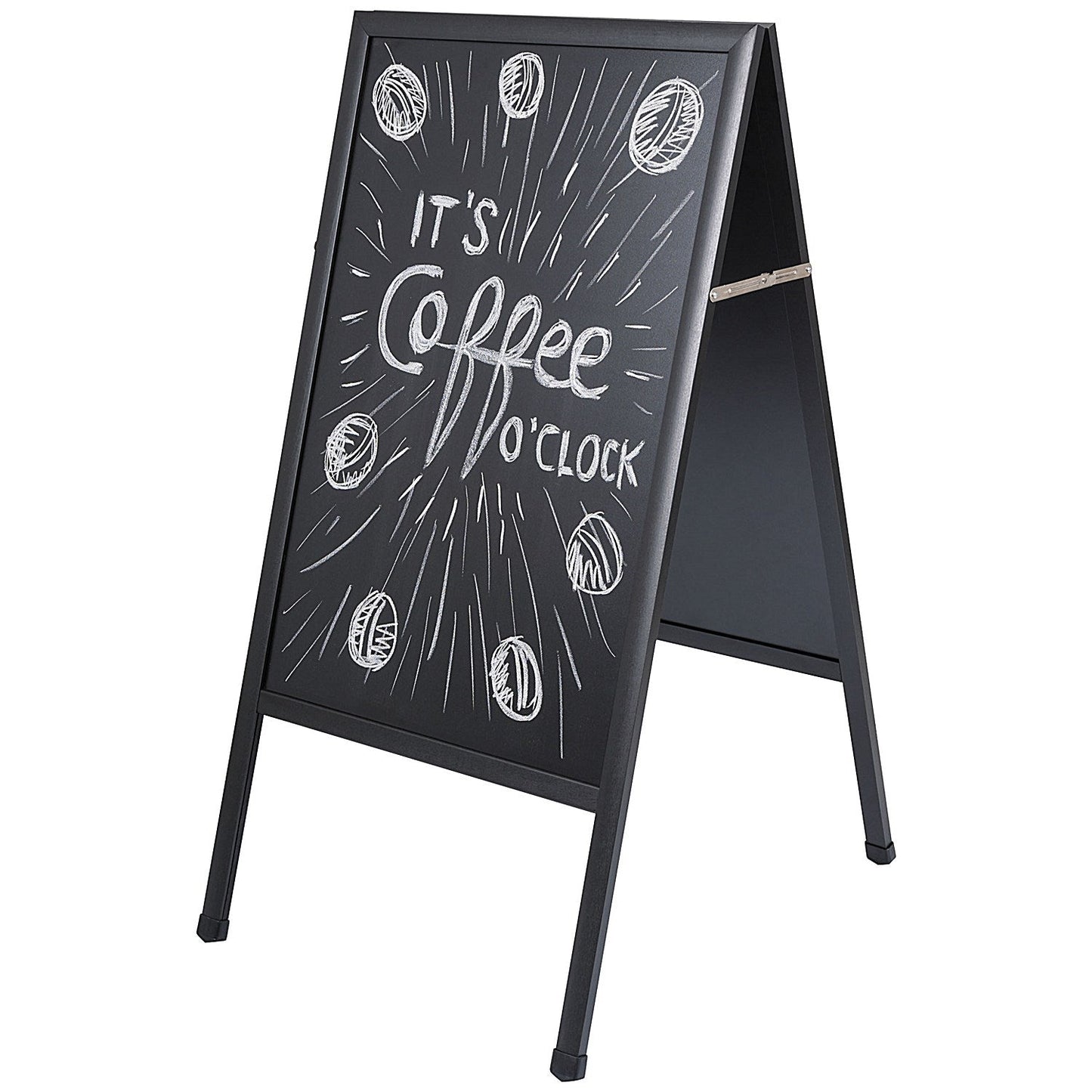 Bi-Office A-Frame Chalkboard, W600 x H1200mm, Black Easy2Order : BQ76042