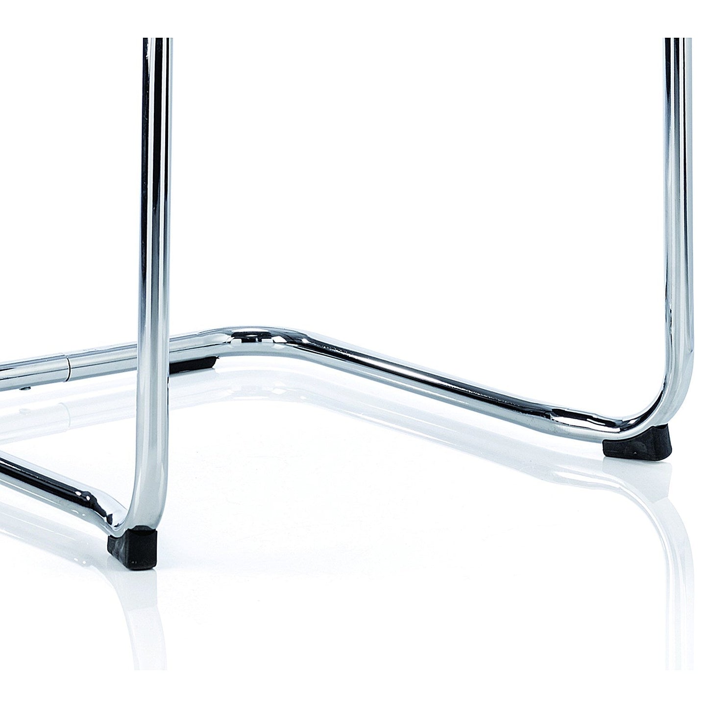 Echo Visitor Cantilever Leather Chair, Black Easy2Order : BR000178