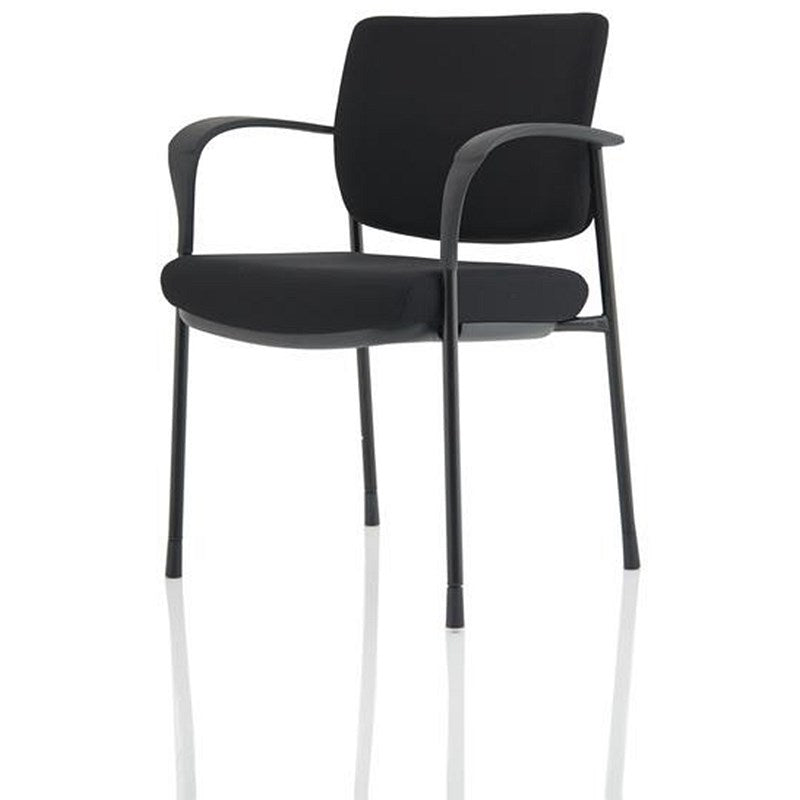 Brunswick Deluxe Visitors Chair, Black Easy2Order : BR000223