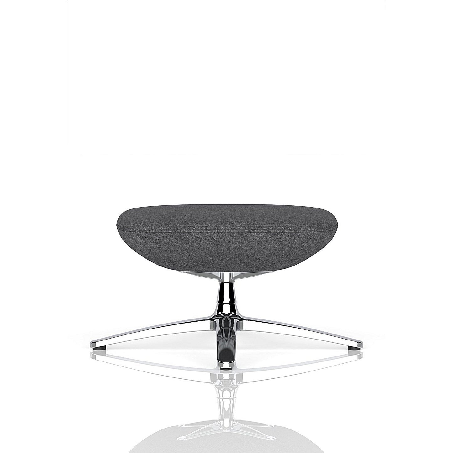 Etta Dark Grey Cashmere Footstool Easy2Order : BR000334
