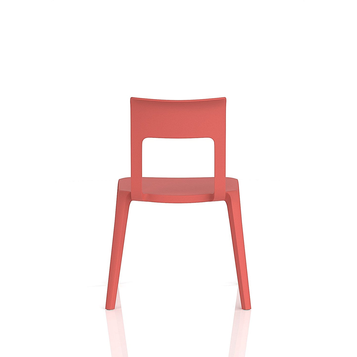 Nest Edge Stacking Cafe & Bistro Chair Red Easy2Order : BR000338