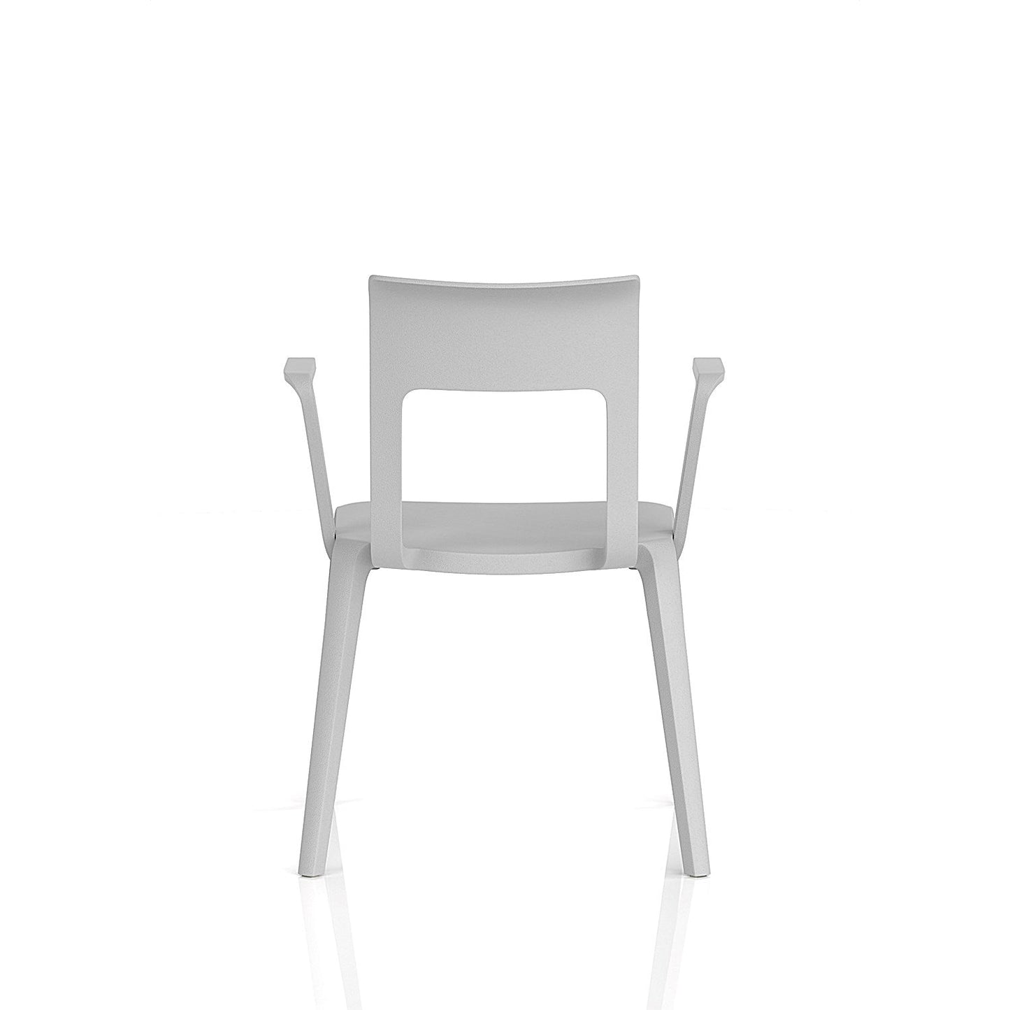 Nest Edge Stacking Cafe & Bistro Chair Grey with Arms Easy2Order : BR000340