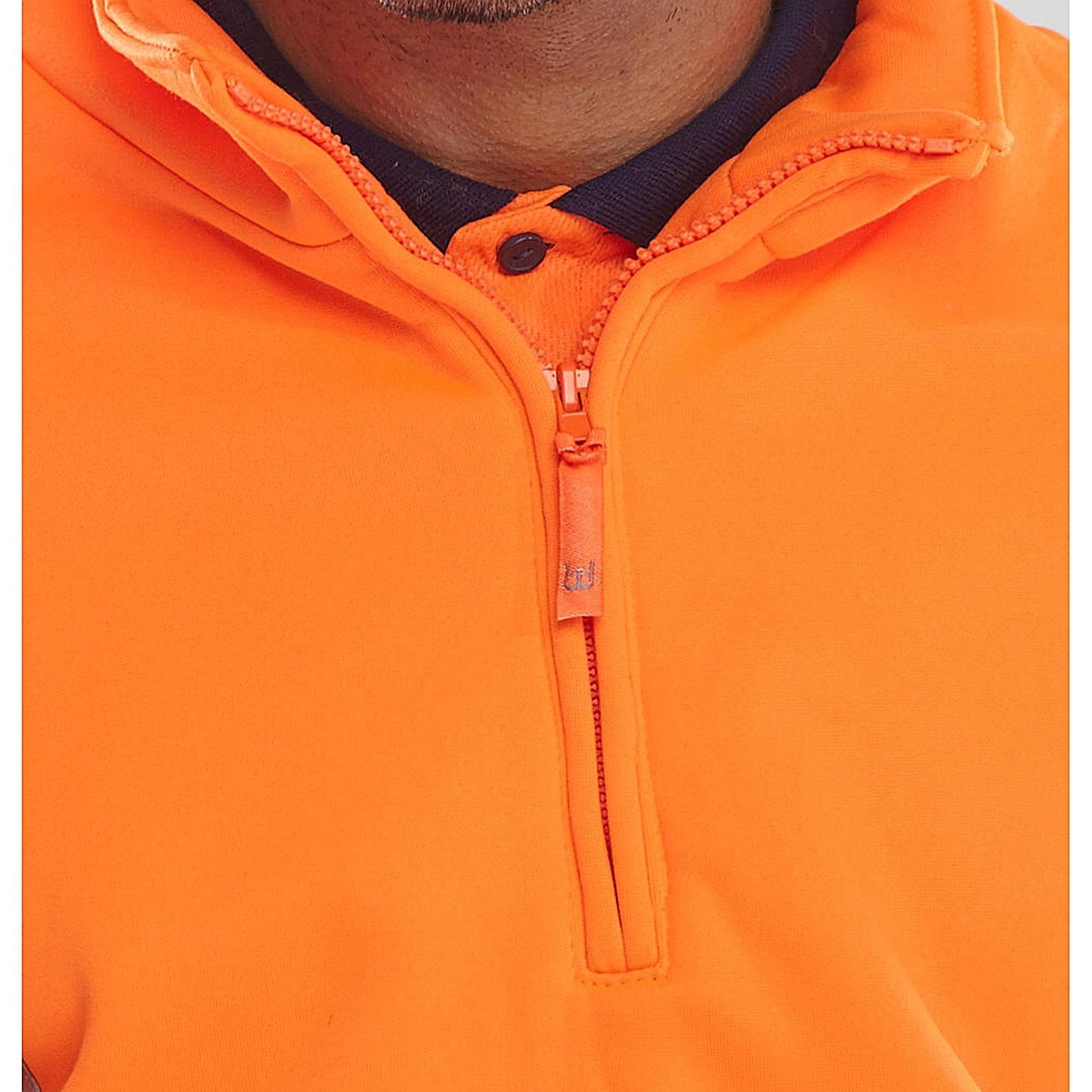 Beeswift Quarter Zipped Sweatshirt, Orange, XL Easy2Order : BSZSSENORXL
