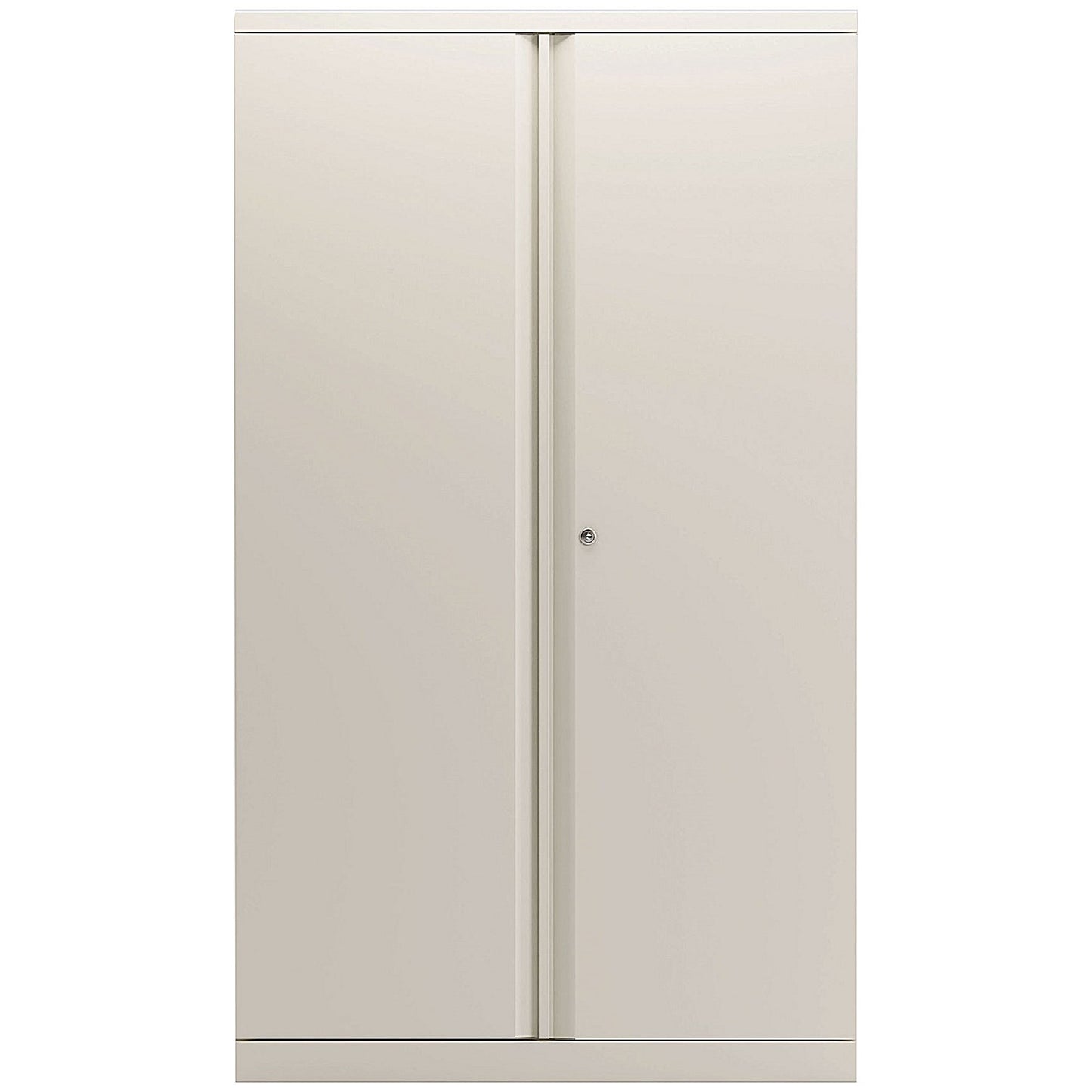 Bisley Tall Metal Cupboard, Supplied Empty, 1570mm High, Chalk White