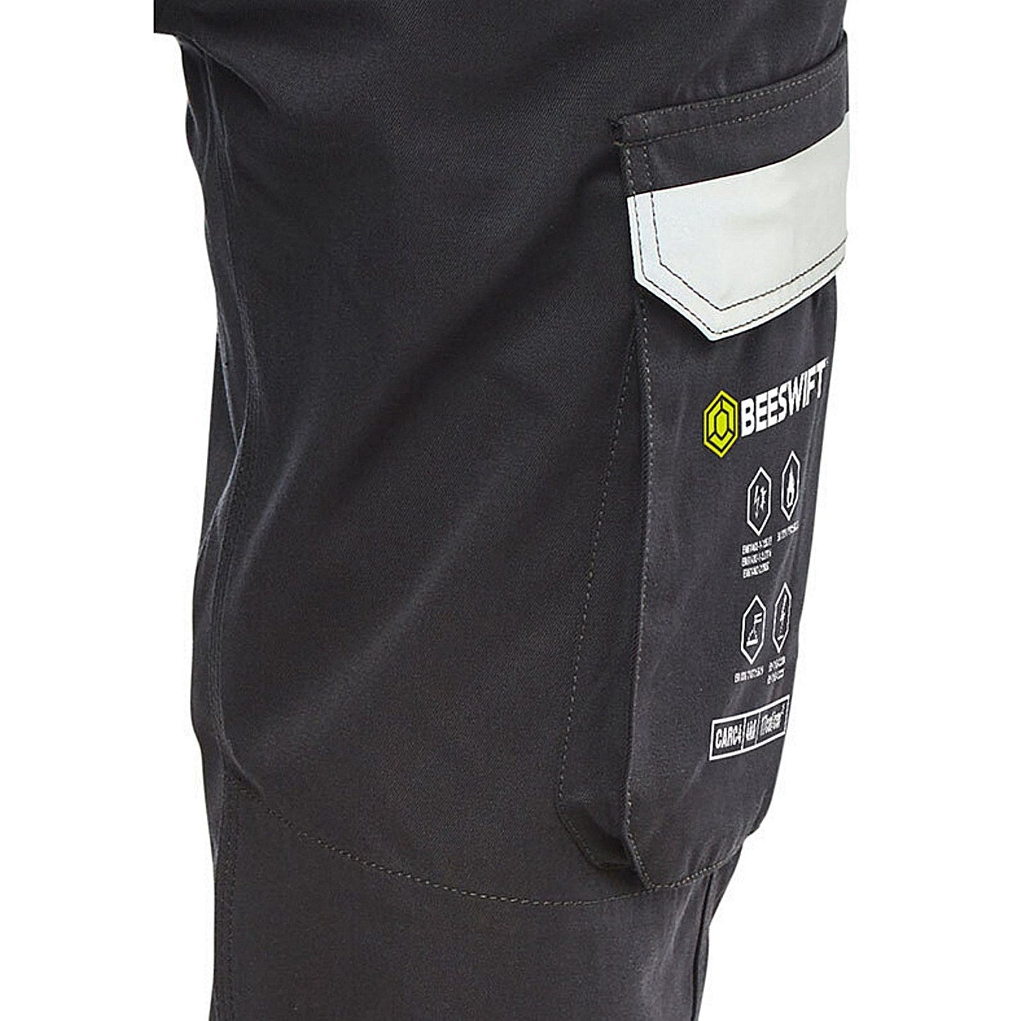 Beeswift Arc Flash Trousers, Navy Blue, 30T Easy2Order : CARC4N30T
