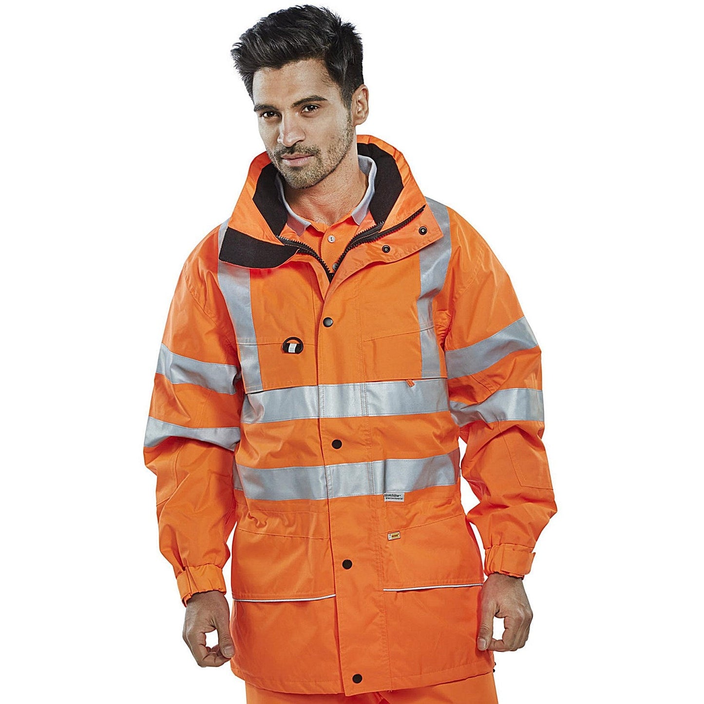 Beeswift Carnoustie Jacket, Orange, 3XL Easy2Order : CARORXXXL