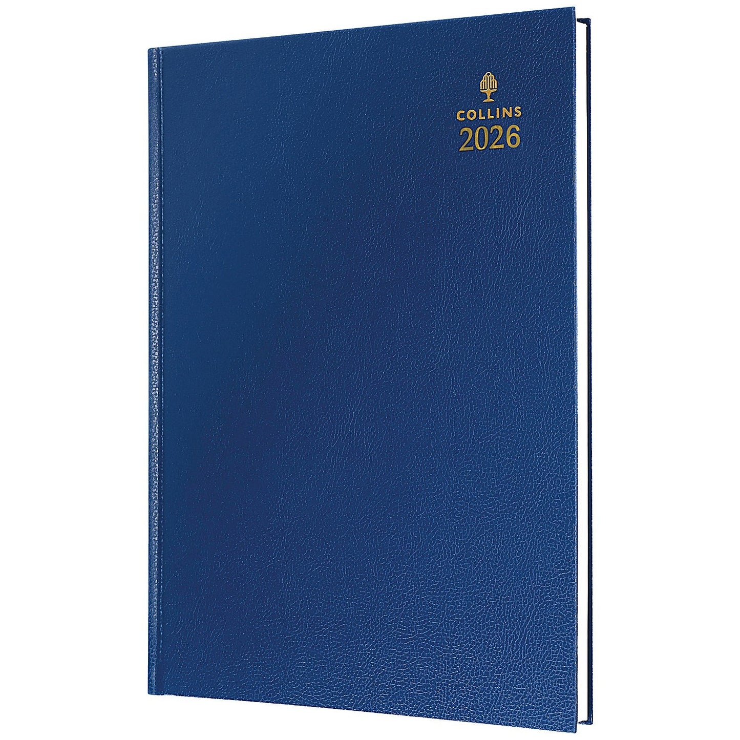 Collins A5 Desk Diary, Day Per Page, Blue, 2026 Easy2Order : CD52BU26
