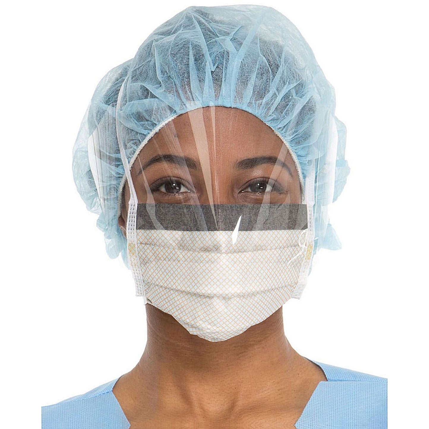 Click Medical Halyard Fog Free Type Iir Surgical Mask With Wrap-Around Visor Easy2Order : CM1945