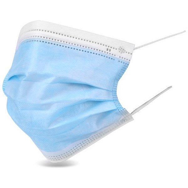 Beeswift Type IIR 3-Ply Surgical Mask, Blue, Pack of 50 Easy2Order : CM2120
