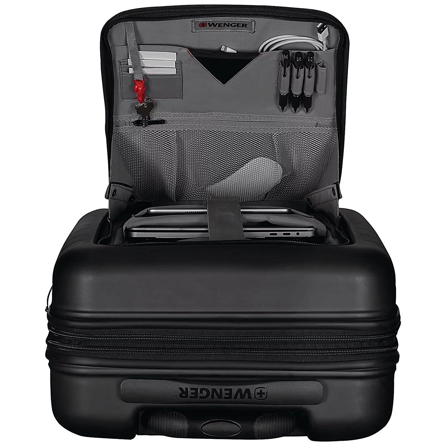 Wenger Syntry Carry-On Case with Laptop Compartment Black and Grey 606490 Easy2Order : CMS07760