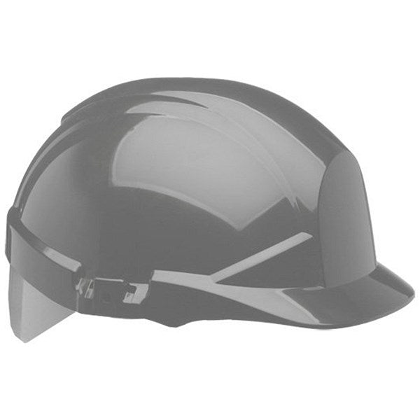 Centurion Reflex Slip Ratchet Helmet, Black with Bright Yellow Flash