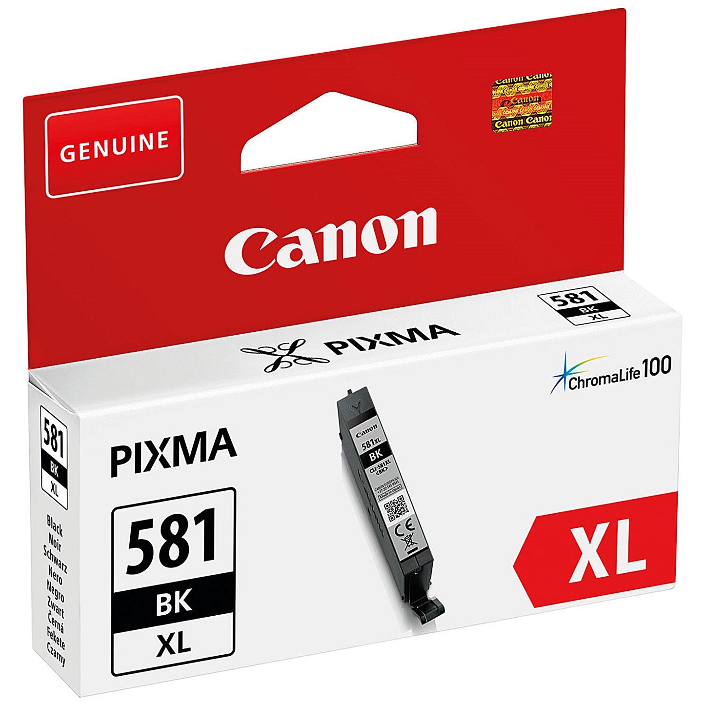 Canon CLI-581XL Black High Yield Inkjet Cartridge