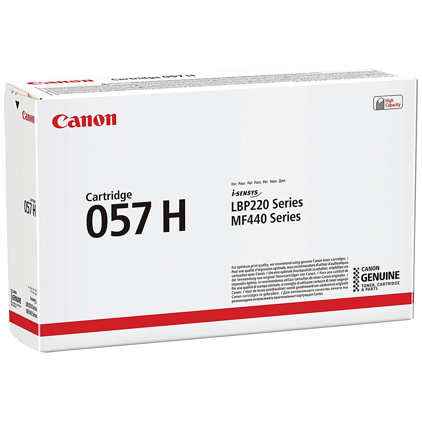 Canon 057H Toner Cartridge High Yield Black 3010C002