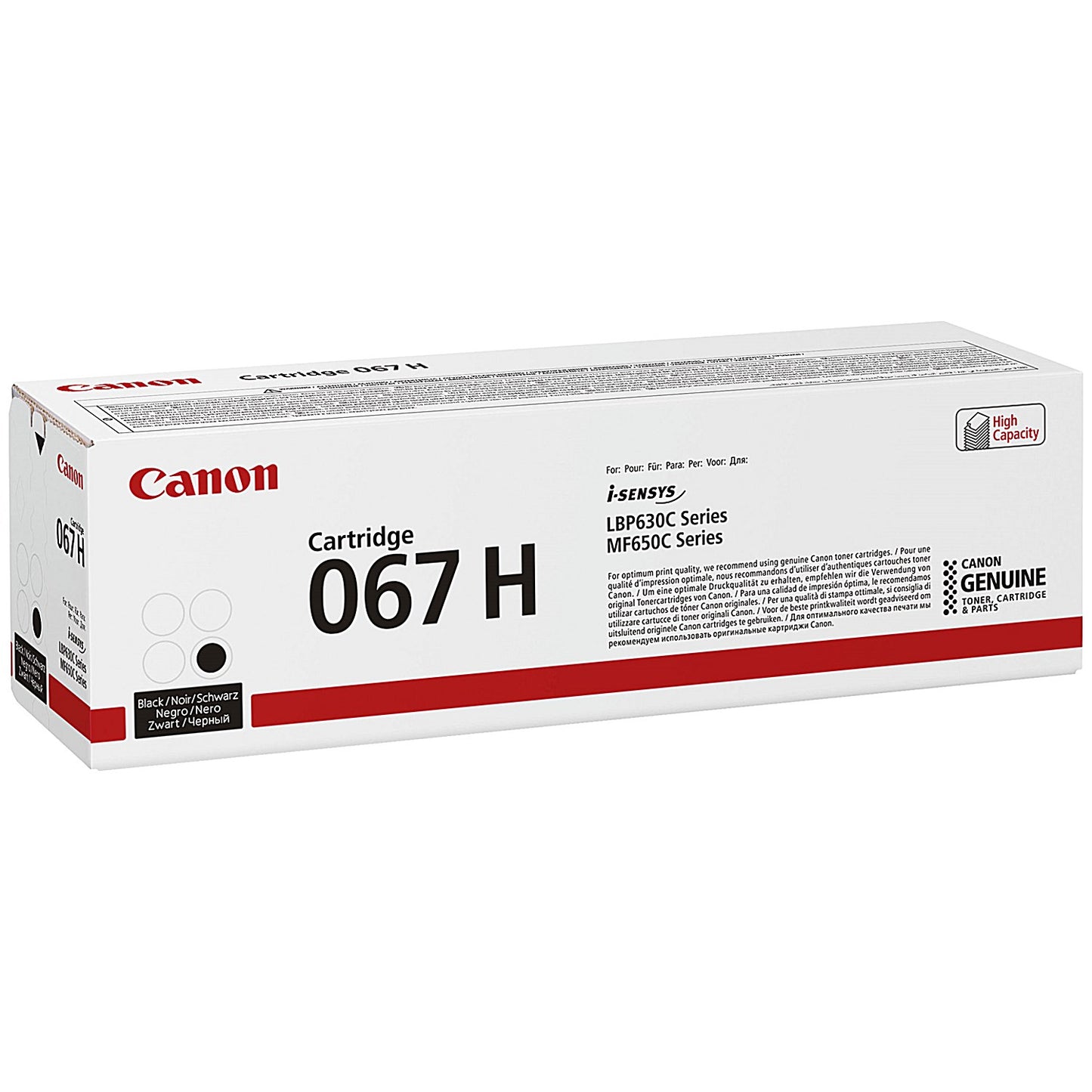 Canon 067H Toner Cartridge High Yield Black 5106C002