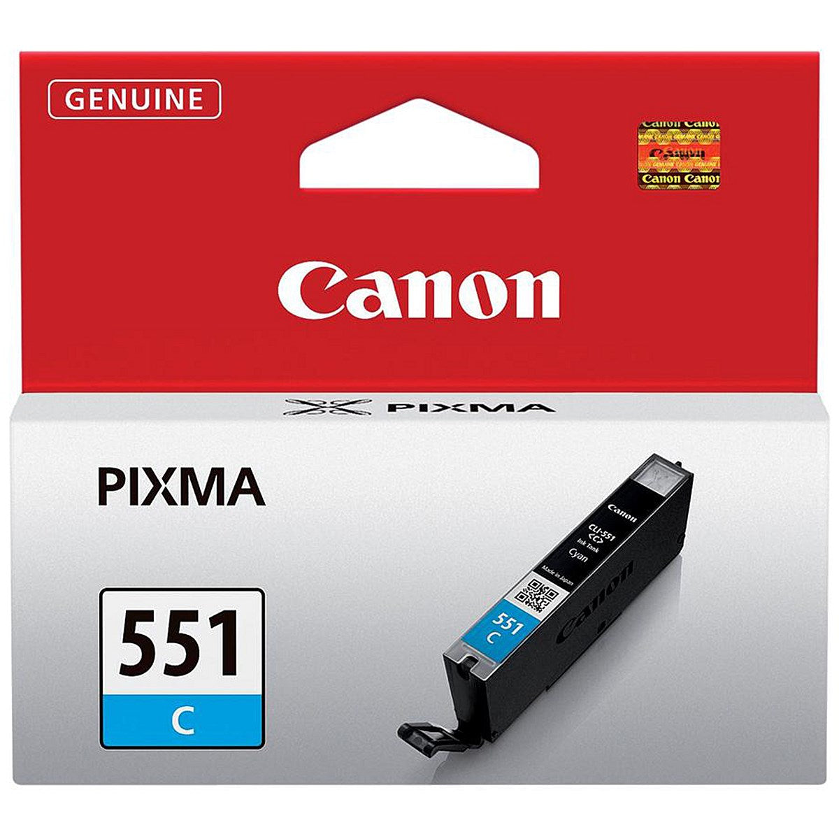 Canon CLI-551 Cyan Inkjet Cartridge