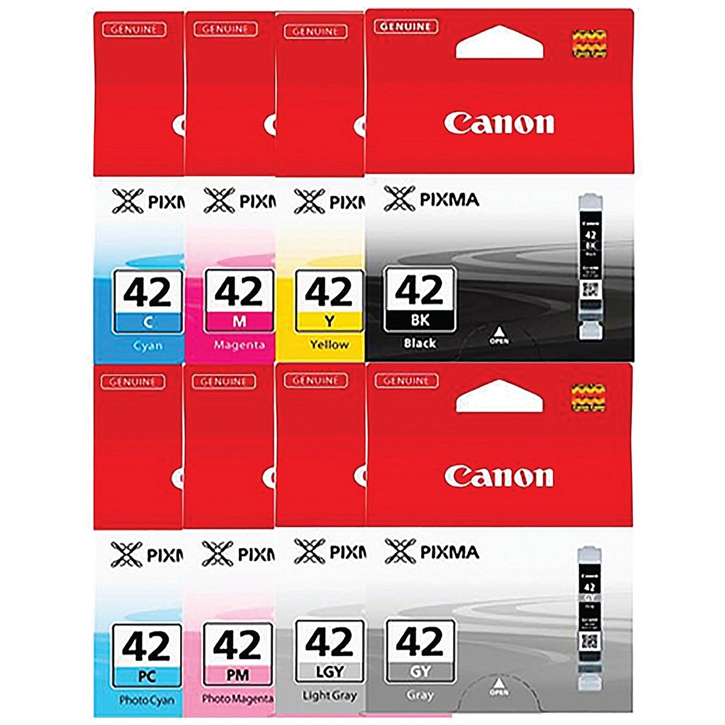 Canon CLI-42 Ink Cartridges CMYK/GY/LGY/PC/PM Multipack 6384B010 Easy2Order : CO97419