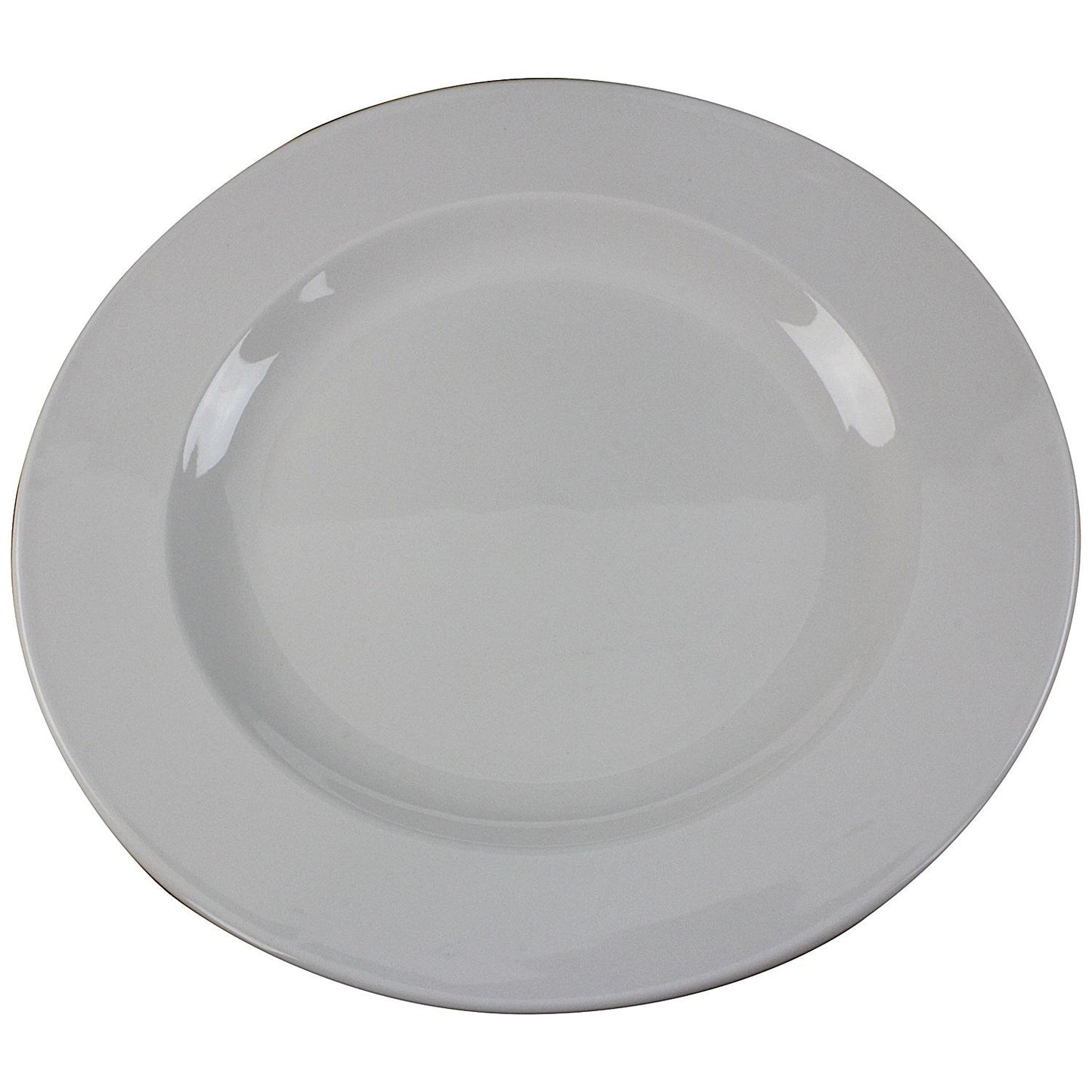 Porcelain Plate, 250mm, White, Pack of 6 Easy2Order : CPD30094