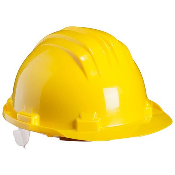 Climax Wheel Ratchet Safety Helmet, Black