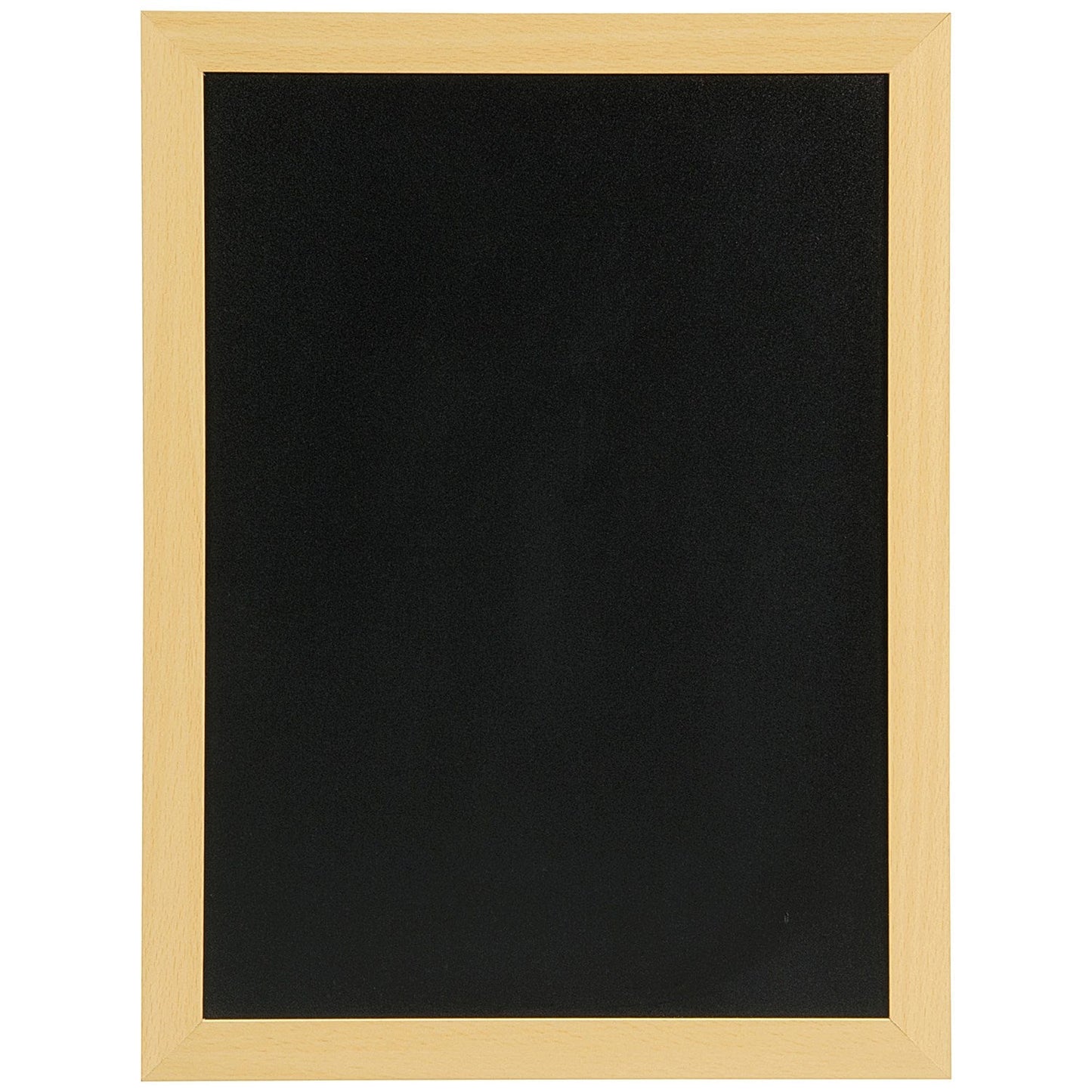 Securit Woody Chalkboard with White Chalk Marker and Mounting Kit 300x10x400mm Teak Easy2Order : DF49488