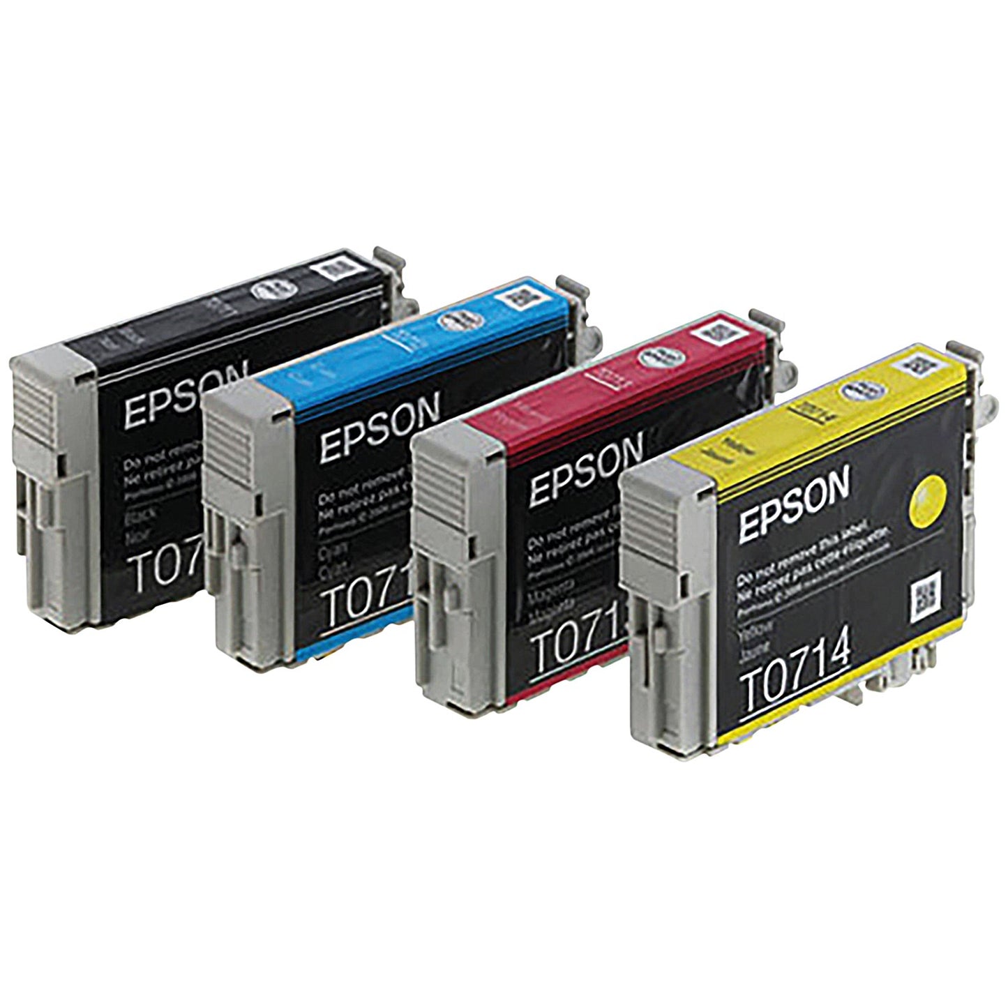 Epson T0715 DURABrite Inkjet Cartridge Multipack - Black, Cyan, Magenta and Yellow (4 Cartridges)