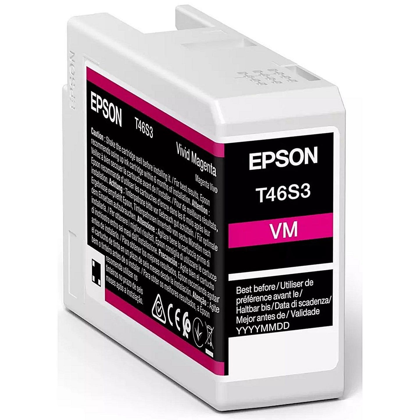 Epson T46S3 UltraChrome Pro Ink Cartridge Vivid Magenta C13T46S300